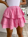 LOVE RUFFLE MINI SKIRT