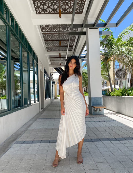 DIANA ONE SHOULDER DRESS