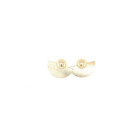 CELI DOUBLE SQUARE HOOP EARRINGS