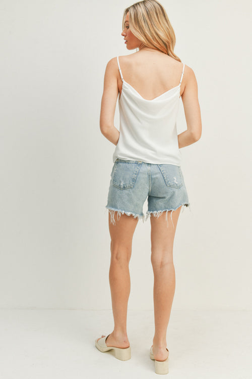 CHANTELLE COWL NECK TANK